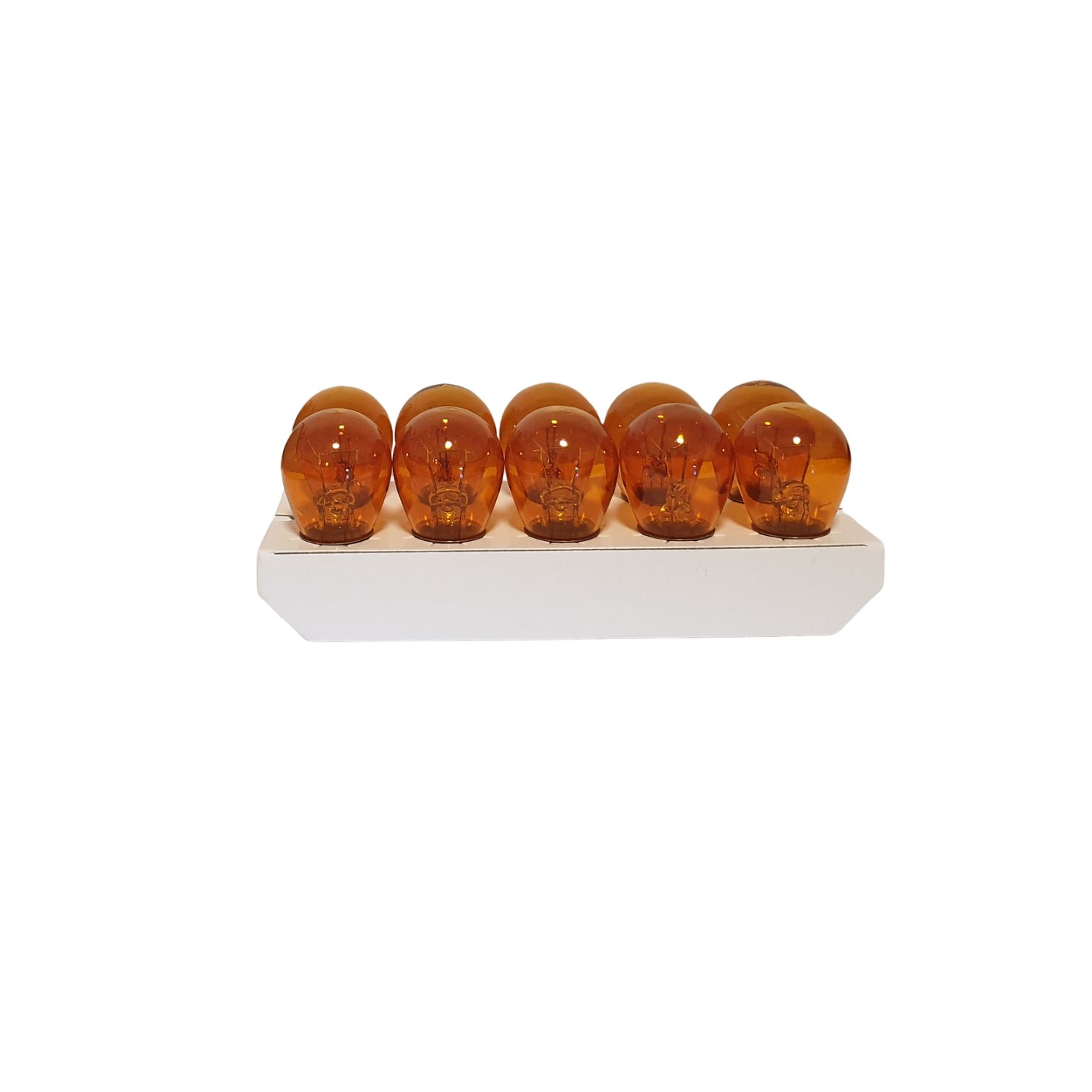 S25 12V PY21W BAU15S Amber Bulb – Pack of 10