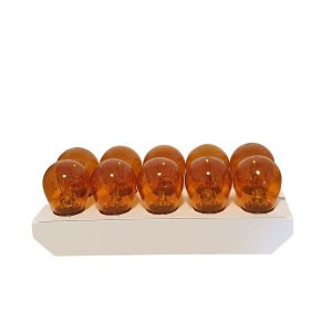 S25 12V PY21W BA15S Amber Bulb – Pack of 10